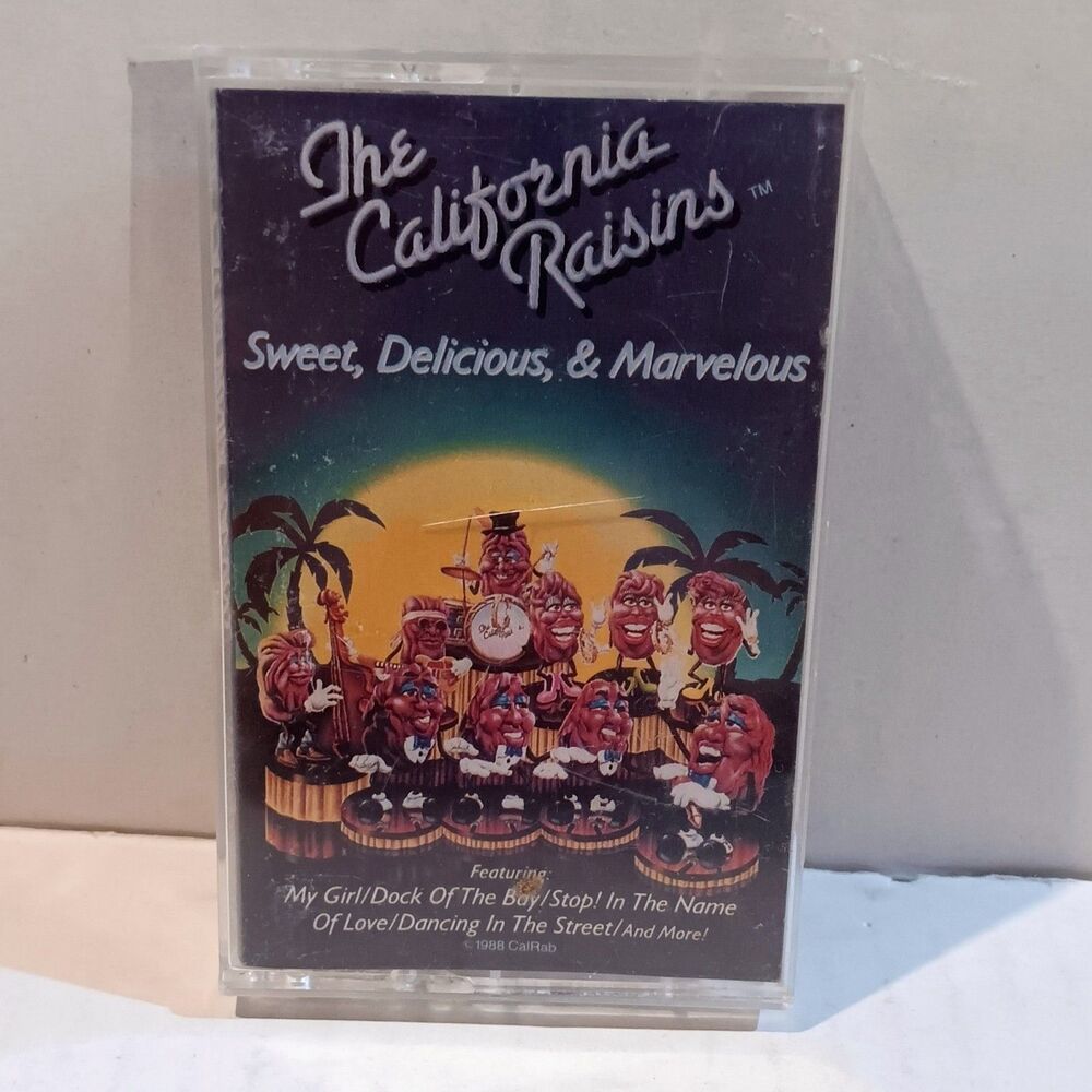 The California Raisins-Sweet, Delicious & Marvelous (Cassette,1988)-Doo Wop